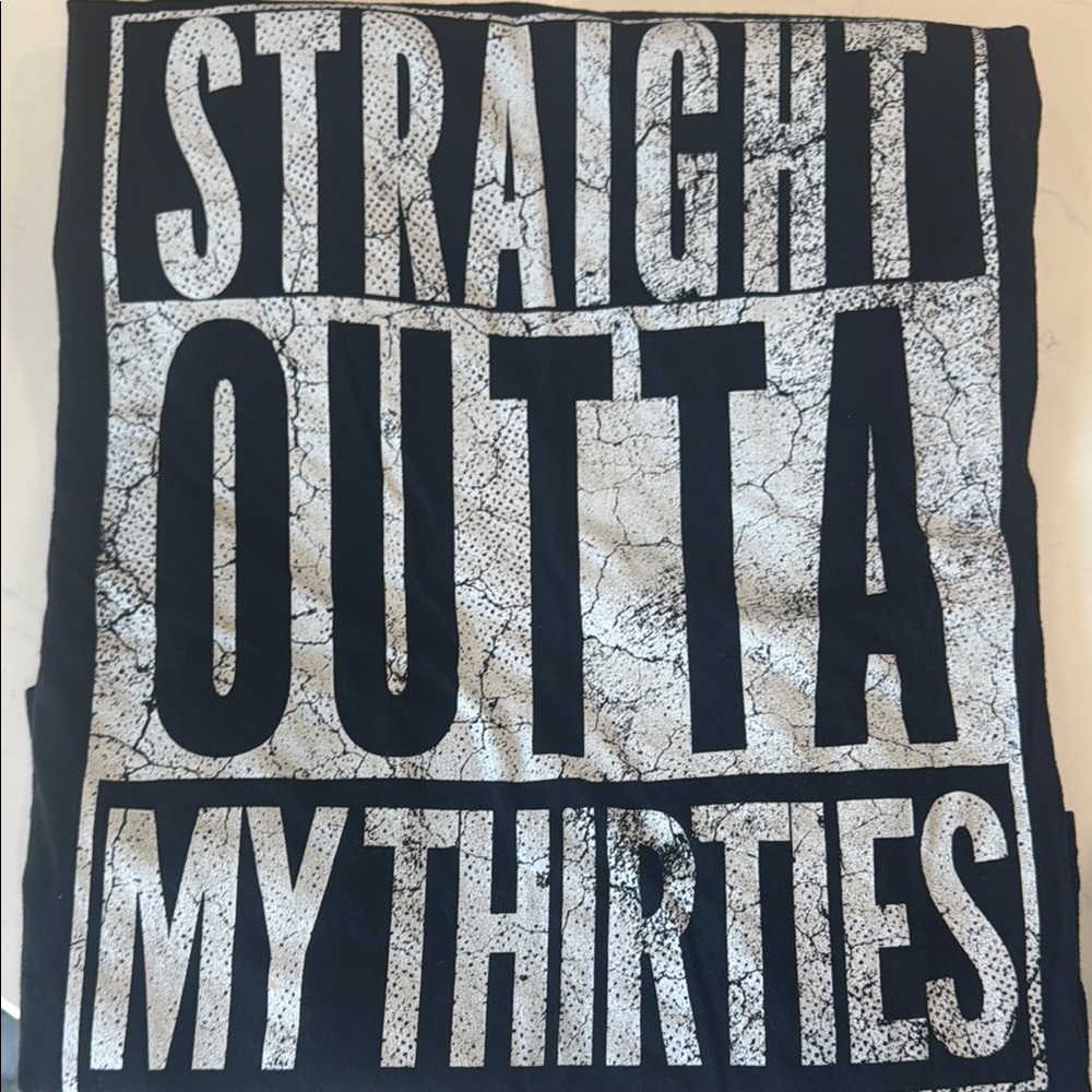 Black and White Graphic T-Shirt